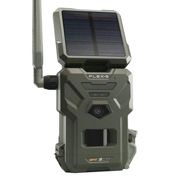 Spypoint FLEXS with solar GPS tracking Cellular 4G trail camera Pro