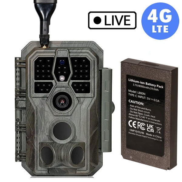 GardePro X60P 4G Live stream Trail camera