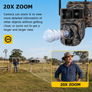 ProCam AI 20X PTZ 4G Solar Security Camera