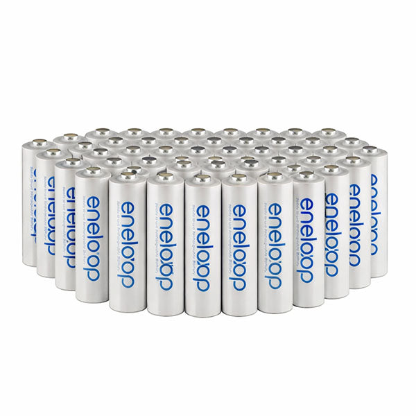 Panasonic Eneloop AA rechargeable Box of 50