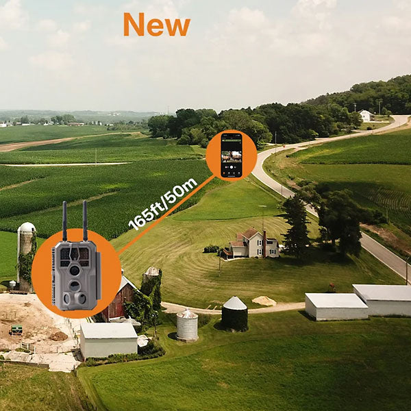 GardePro E9 2.0 Pro 64MP 4K Wi-Fi Trail Camera