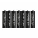 Panasonic Eneloop Pro AA rechargeable 8 Battery Pack