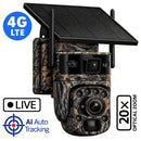 ProCam AI 20X PTZ 4G Solar Security Camera