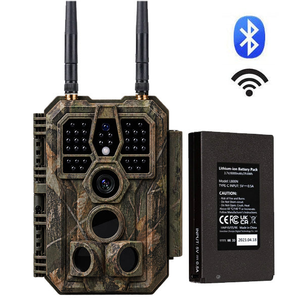 GardePro E9 2.0 Pro 64MP 4K Wi-Fi Trail Camera