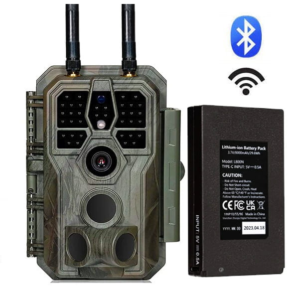 GardePro E9 2.0 Pro 64MP 4K Wi-Fi Trail Camera