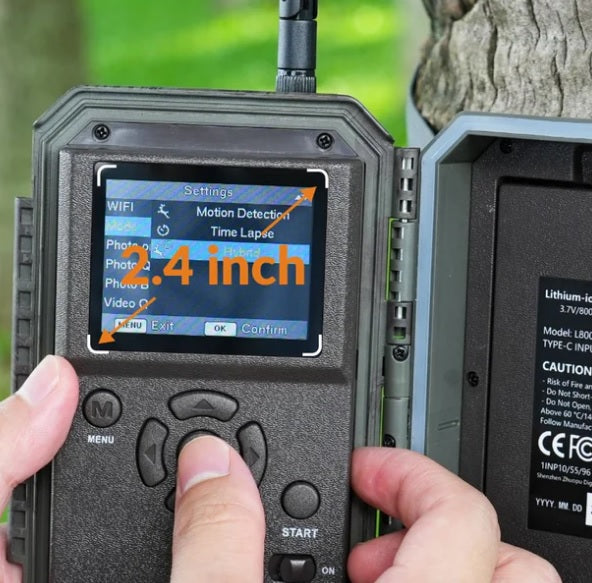 GardePro E9PCF Wifi Trail Camera Close Focus Lens