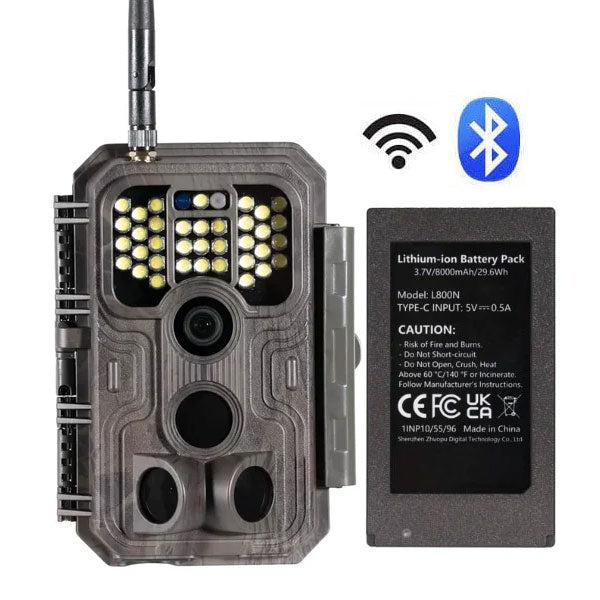 GardePro E9PWF Wifi White Flash Trail Camera