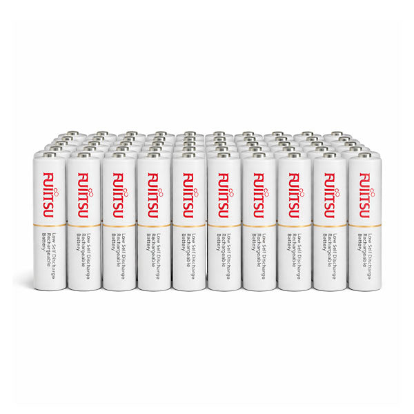 Fujitsu AA Rechargeable Batteries Box of 50