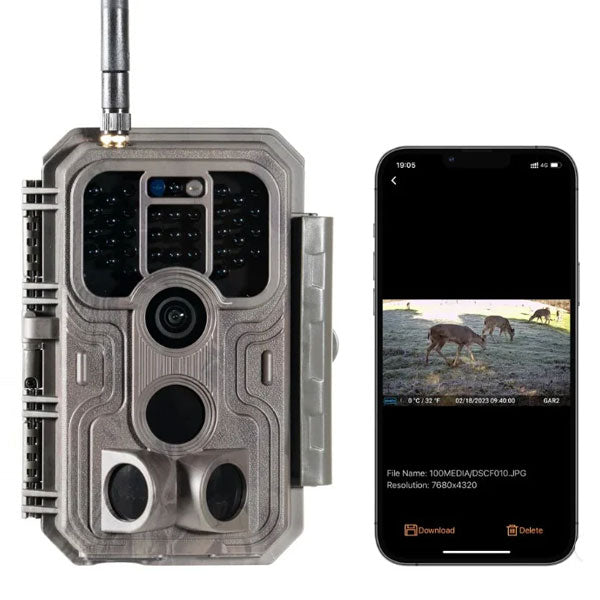 GardePro E9PCF Wifi Trail Camera Close Focus Lens