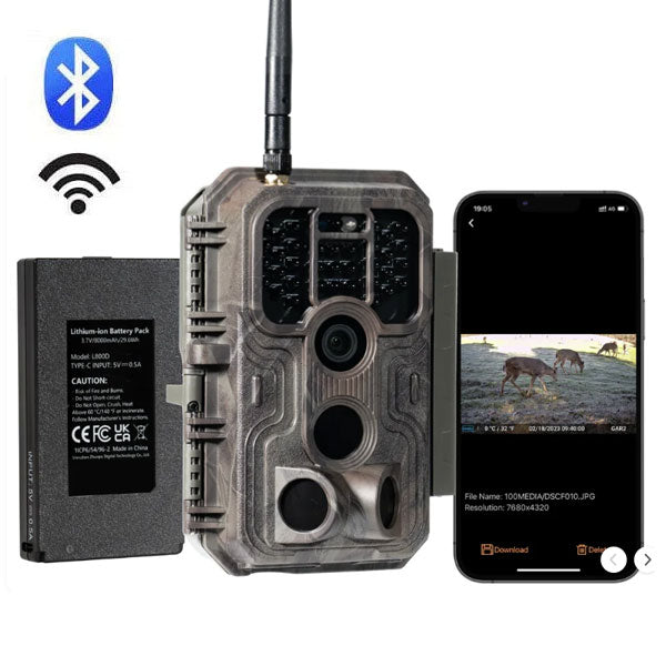 GardePro E9PCF Wifi Trail Camera Close Focus Lens
