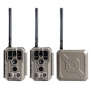 GardePro Link Long Range Hub + R3 Pro Wireless Wifi Trail Cameras 2 pack