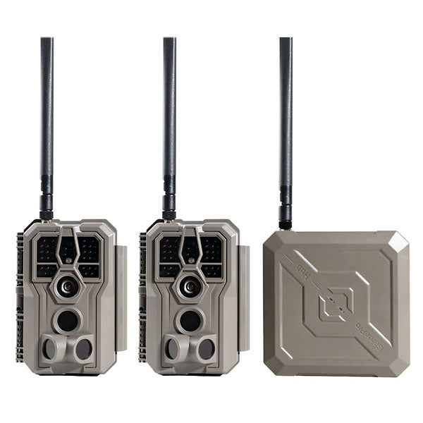 GardePro Link Long Range Hub + R3 Pro Wireless Wifi Trail Cameras 2 pack