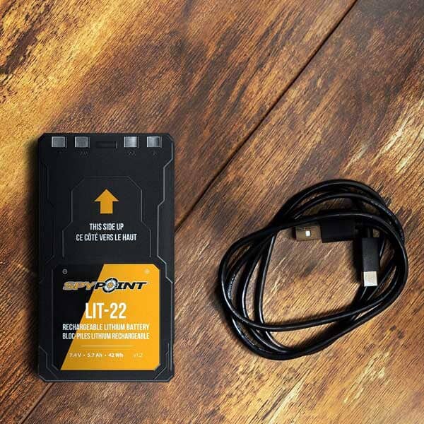 Spypoint Lithium Battery pack Ltl-22 Rechargeable for Flex Trail Cameras vendor-unknown 