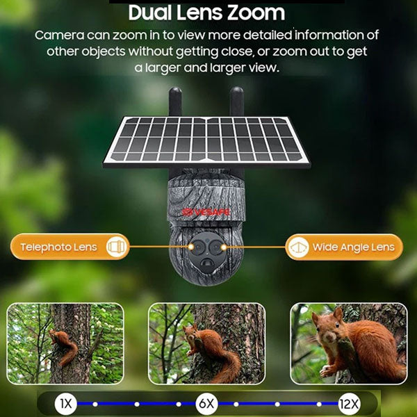 ProCam LIVE Ranger 360 PTZ 4G Trail Camera with Solar Panel