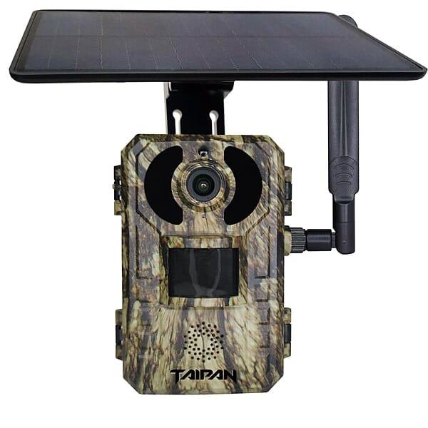 TAIPAN 4G Live Stream Trail Camera with Solar Panel Pros Choice Pro
