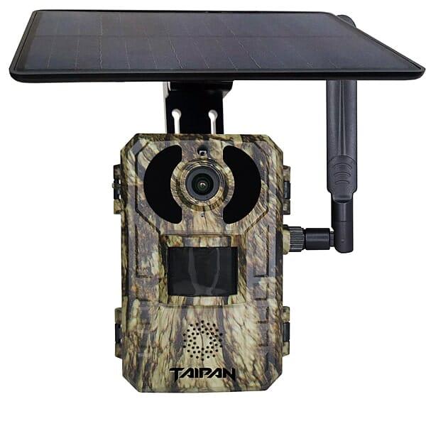 TAIPAN 4G Live Stream Cam with Solar Panel Trail Cameras vendor-unknown 