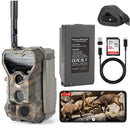 GardePro X70 Pro 4G Live Stream GPS Outdoor Trail Camera + Battery