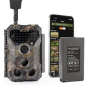 GardePro X70 Pro 4G Live Stream GPS Outdoor Trail Camera + Battery