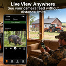 GardePro X70 Pro 4G Live Stream GPS Outdoor Trail Camera + Battery