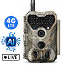GardePro X70 3.0 Ultra Ai 4G Live Stream GPS Trail Camera + Battery