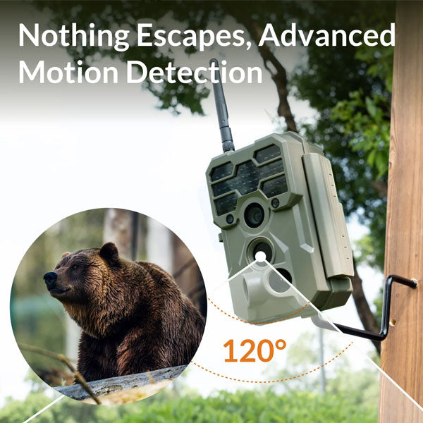 GardePro A80 Wifi Bluetooth 4k Black Flash Trail Camera