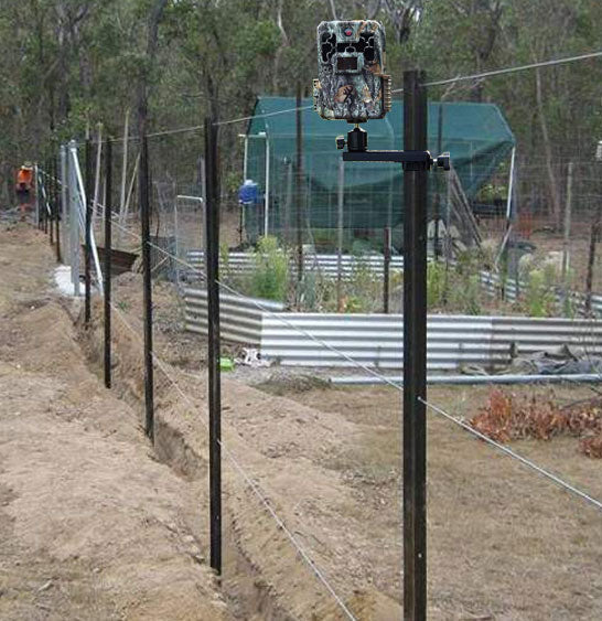 Browning T Post Mount  professional‑grade for star picket fences