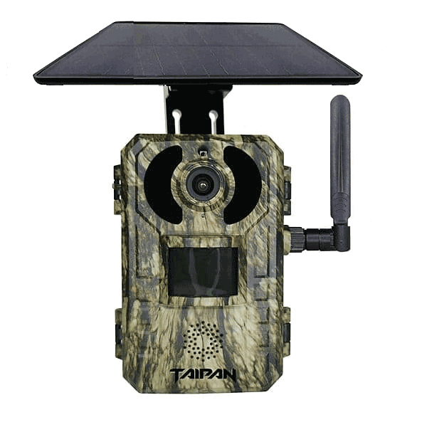 TAIPAN 4G Live Stream Solar Panel Trail Camera Ultra HD 2k