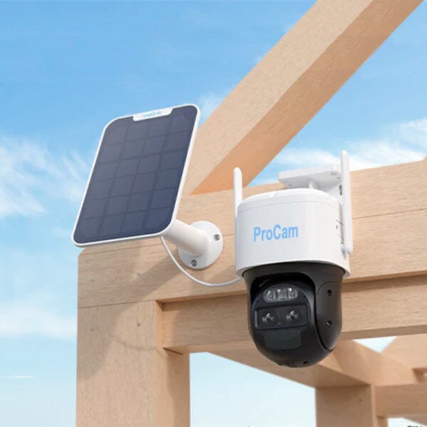 ProCam Ai Track LTE Dual-Lens 4G PTZ Camera with Auto-Zoom Tracking + Solar Kit Trail Cameras vendor-unknown 