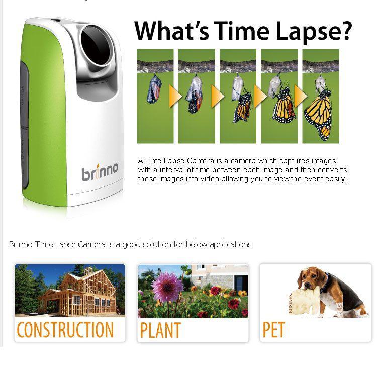 Brinno Time Lapse Camera TLC200 with LCD view finder Wildlife Cam vendor-unknown 