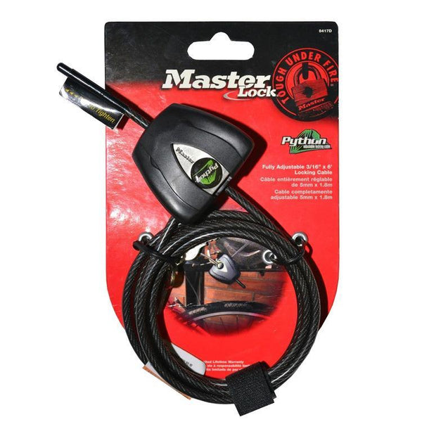 Master Lock Python Adjustable Locking Cable Accessories vendor-unknown 