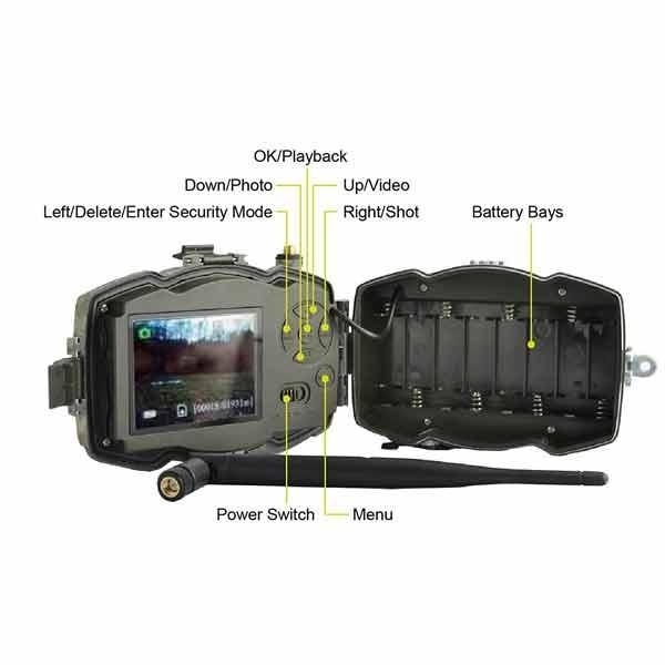 ScoutGuard 4G LTE Pro Cam MG984G-36M Two-Way Communication Trail Camera Security Cam vendor-unknown 